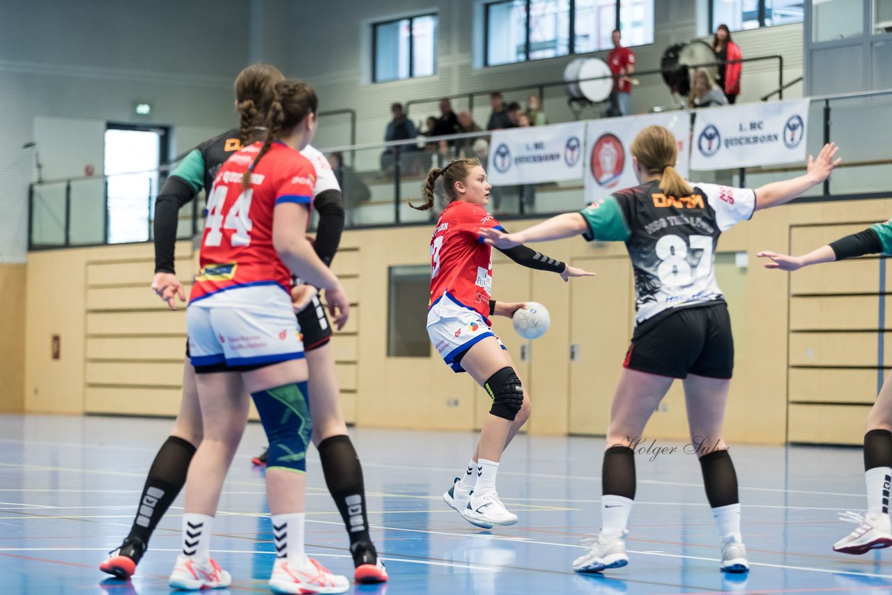 Bild 65 - wBJ HC Quickborn - HSG Tills Loew. : Ergebnis: 19:20